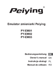 Peiying PY-EM01 Owner's Manual
