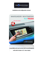 VAG-Navisystems Navegador Multimedia NaviTOUCH Installation And Configuration Manual