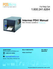 Intermec Easycoder Pd42 Manuals Manualslib