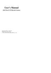 Syntech Information 1045 User Manual