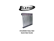 Elation EVLED256 Video Wall Quick Start Manual