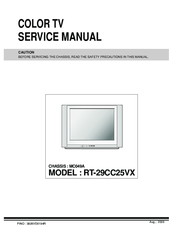 LG RT-29CC25VX Service Manual