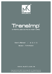 MUKii TransImp TIP-PU301 User Manual
