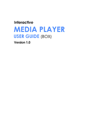 I-Tech Interactive Media Player User Manual