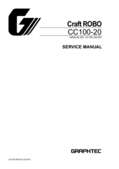GRAPHTEC Craft ROBO CC100-20 Service Manual