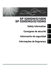 Ricoh SP 5210DNG User Manual