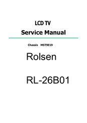 Rolsen RL-26B01 Service Manual