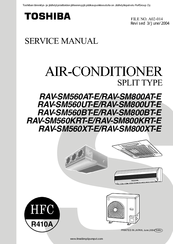 Toshiba RAV-SM800XT-E Service Manual