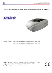 Skimo 320B12 Installation, User And Maintenance Manual