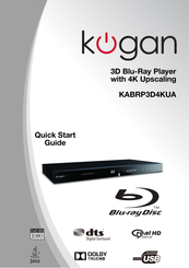 Kogan KABRP3DWFIB Quick Start Manual