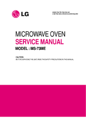 LG MS-73ME Service Manual