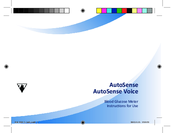 Electronika AutoSense Voice User Instructions