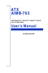 Advantech AIMB-763 User Manual