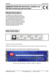 Snell IQMDA00 User Manual