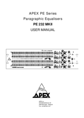 Apex Digital PE 133 MKII User Manual