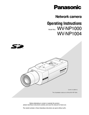 Panasonic i-pro WV-NP1004 Operating Instructions Manual