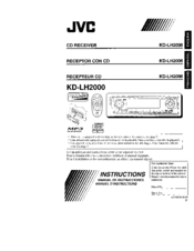 JVC KD-LH2000 Instructions Manual