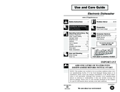 GE Electronic Dishwasher Use And Care Manual