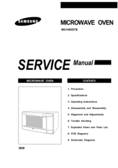 Samsung MG1480STB Service Manual
