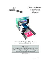 WOLFF Rotary Blade Sharpener Manual