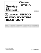 Pioneer FX-MG8517ZT/UC Service Manual