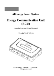 APS Energy Communication Unit Installation And User Manual