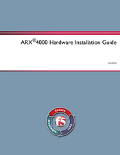 ARX 4000 Hardware Installation Manual