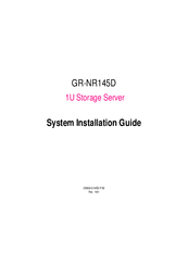 Gigabyte GR-NR145D System Installation Manual