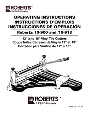  Vinyl Tile Cutter, Roberts, 10-900