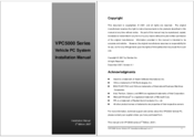 Giantec VPC5000 Series Installation Manual