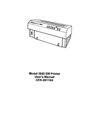 Gencom 3840 EM User Manual