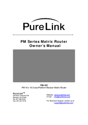 PureLink PM-128X Owner's Manual