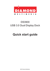 Diamond Multimedia DS3900 Quick Start Manual