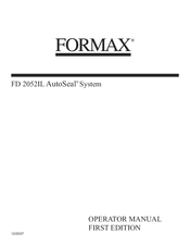 Formax FD 2052IL AutoSeal System Operator's Manual