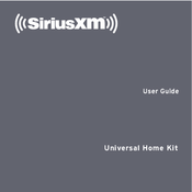 Sirius XM RAdio Universal Home Kit User Manual