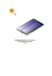 Solarmio Solarkindle Lighted Cover User Manual