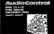 AudioControl C22 Owner's Manual