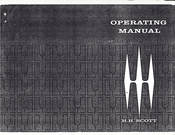 H.H. Scott 340B Operating Manual