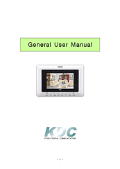 KDC Doum General User Manual