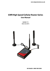 Geneko GWR High Speed Router Series User Manual