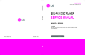 Lg BD550 Service Manual