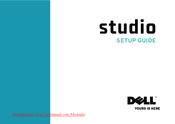 Dell Studio P02E Setup Manual