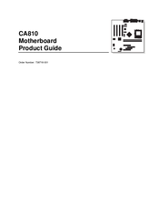 Seanix CA810 Product Manual