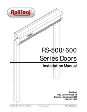 RollSeal RS-500 Series Installation Manual