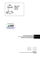 IVIE BDC-1216 Instruction Manual