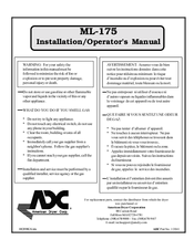 Adc ML-175 Installation & Operator's Manual