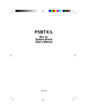 DFI P5BTX/L User Manual