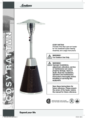 Enders COSY RATTAN Assembly And Usage Instructions