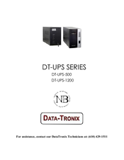 Data-Tronix DT-UPS-1200 Manual