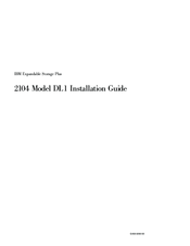 IBM 2104 DL1 Installation Manual
